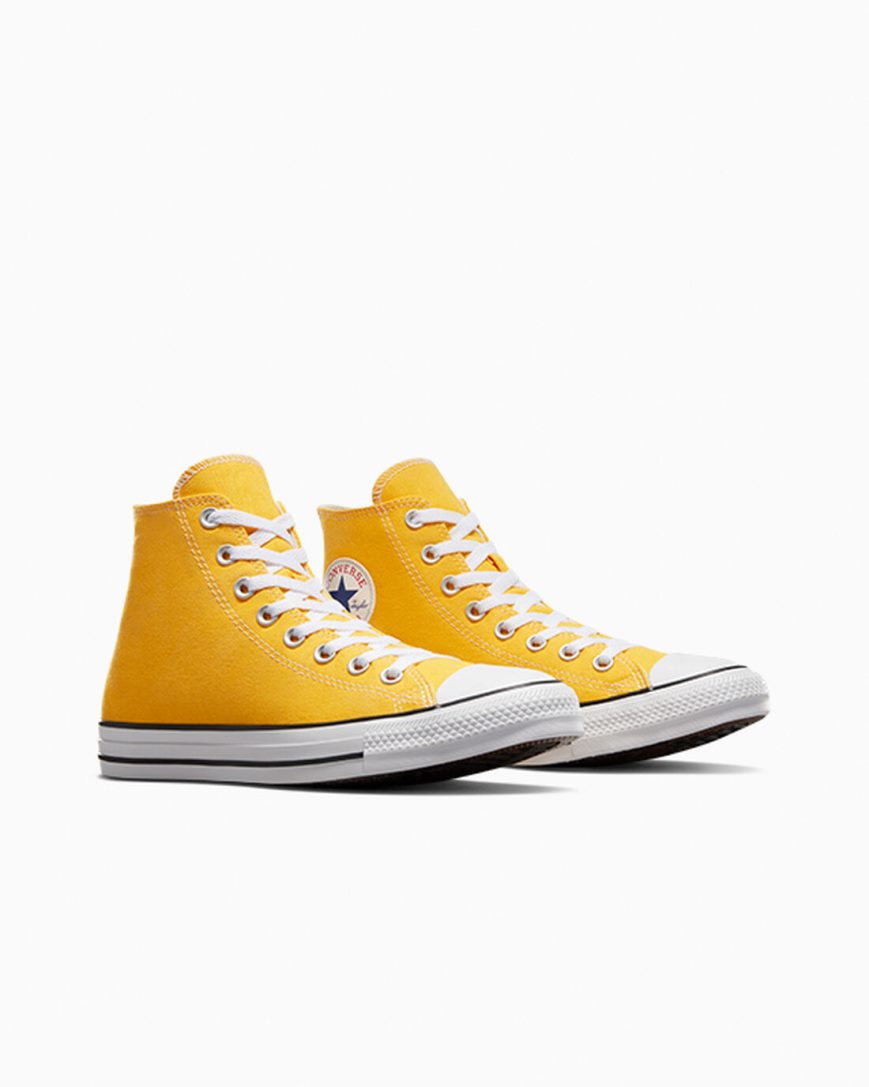 Women's Converse Chuck Taylor All Star Classic High Top Shoes Lemon | AU 06C59O